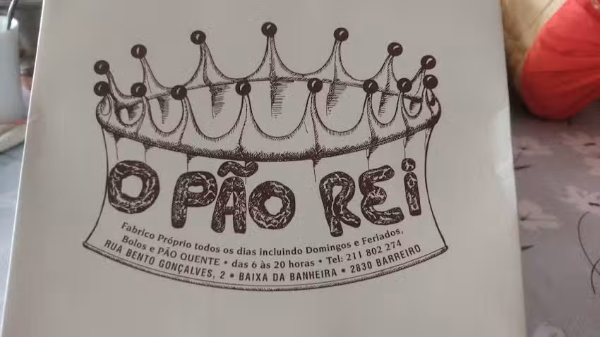 O Pão Rei Sociedade De Padaria E Pastelaria Lda
