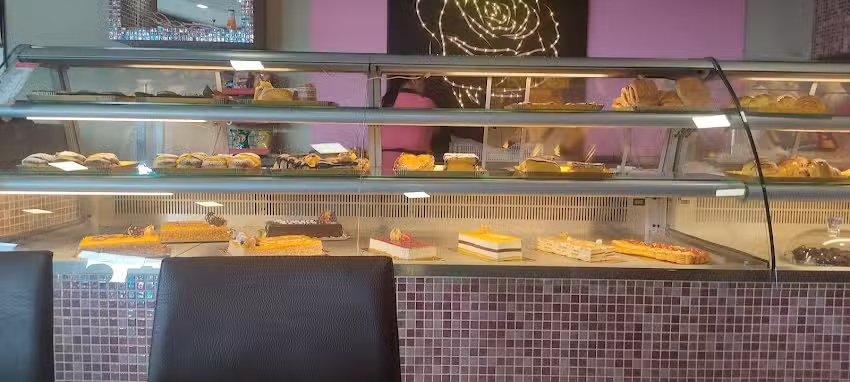 Pastelaria Rosa Cintilante